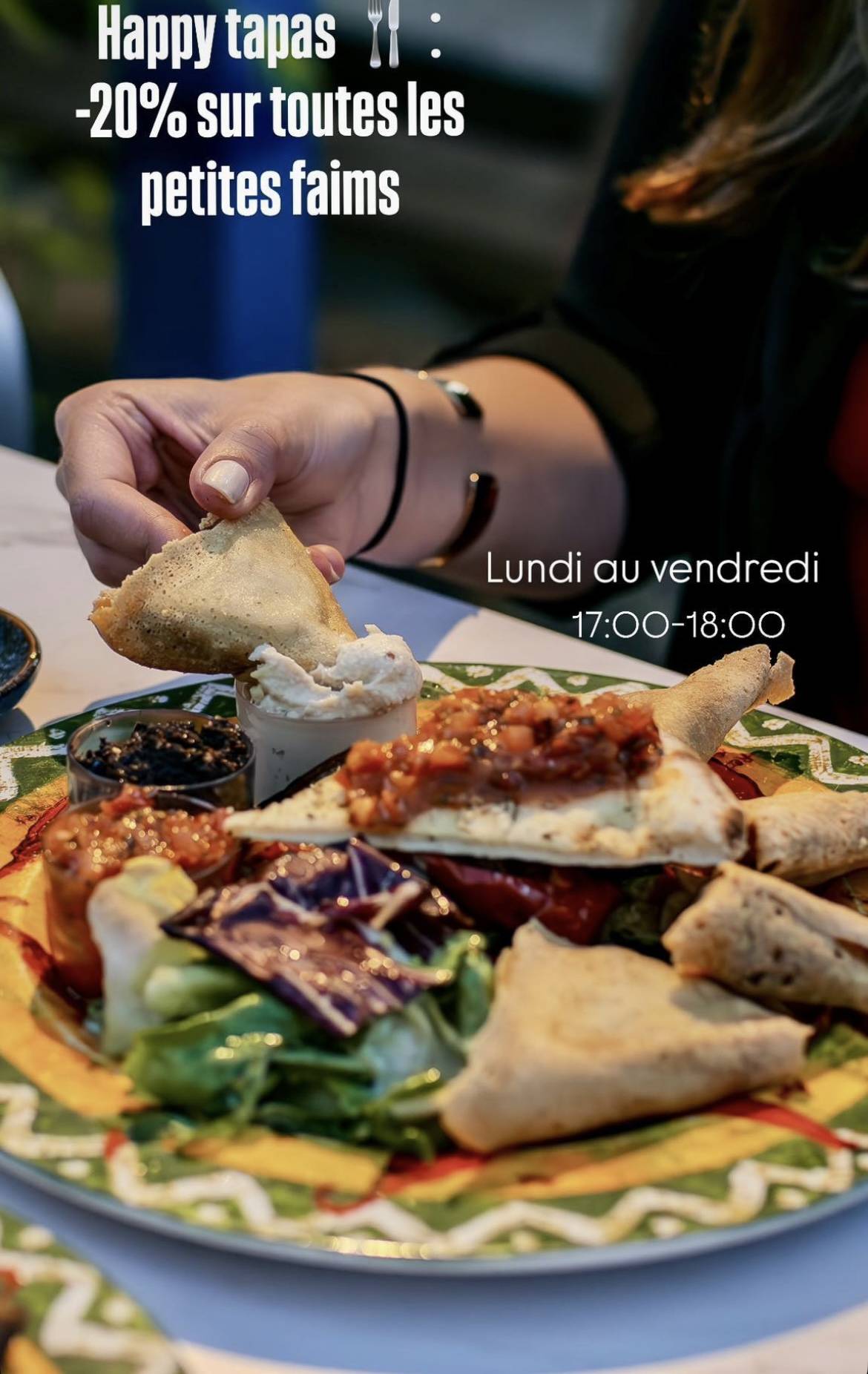 Happy tapas chez ICEO restaurant à Lyon 7: -20% sur toutes les petites faims du lundi au vendredi 17h00-18h00